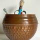 CACHE-POT by VILLEDIEU Vintage Patina Copper
