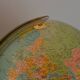 World map vintage land globe 90s