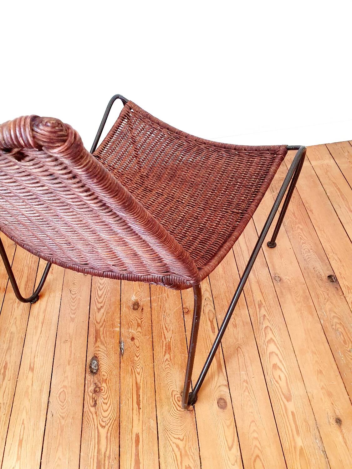 Pier One "Mombasa" Wicker and Rattan Armchair, US 90