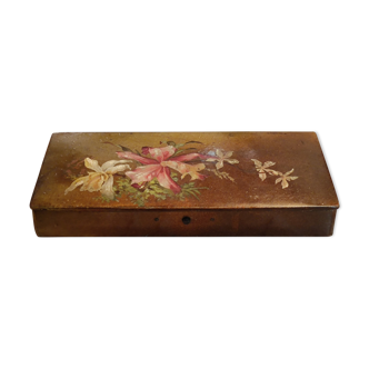 Former pen tray floral decoration/napoleon iii