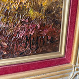 Bucolic landscape signed