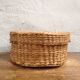 Under wicker glass and their  box