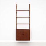 Teak modular shelving unit, Danish design, 1960s, made in Denmark