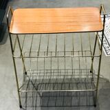 Vintage disc storage console