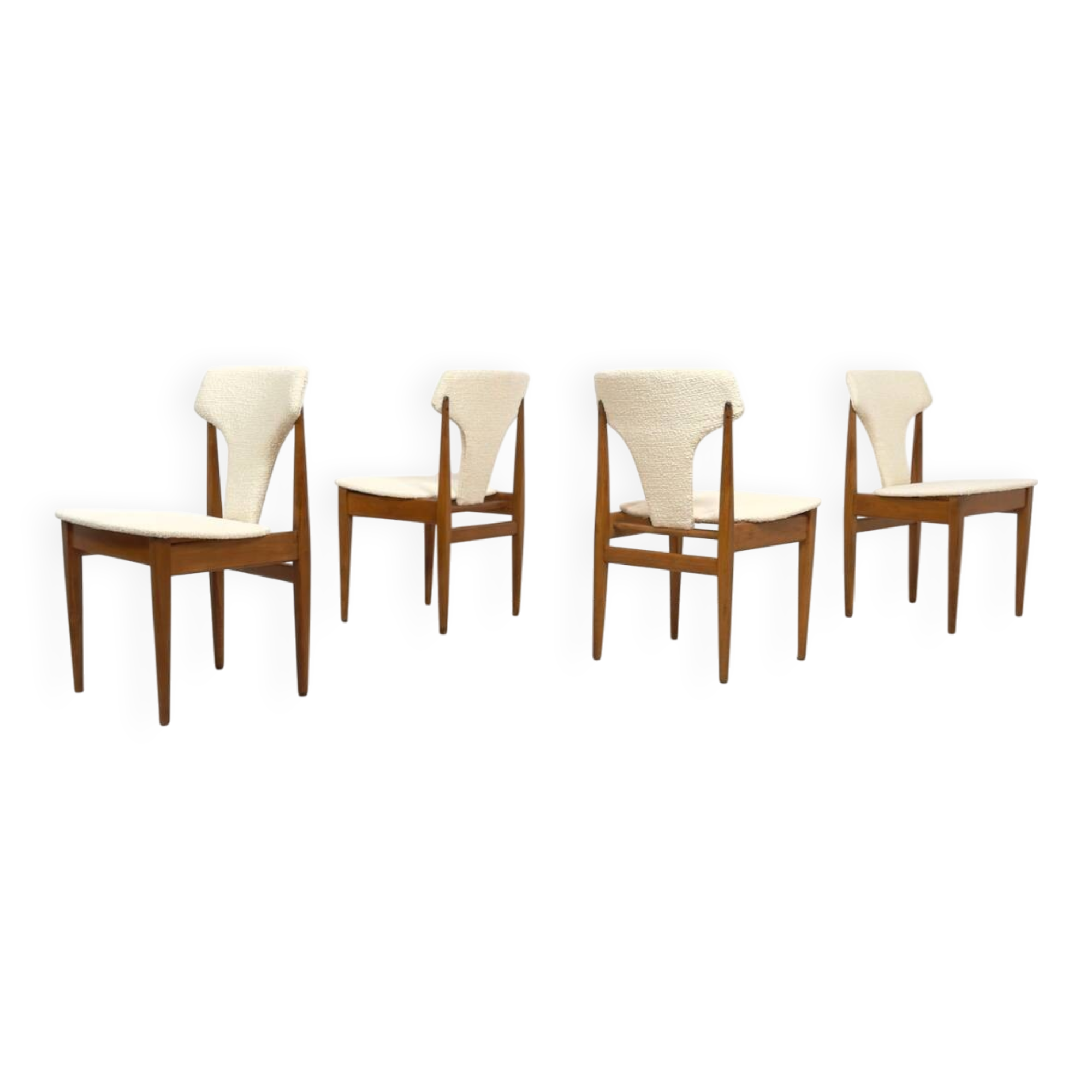 Set of 4 Scandinavian chairs by Elliots of Newbury