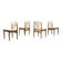 Set of 4 Scandinavian chairs by Elliots of Newbury