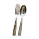 Silver metal housewife