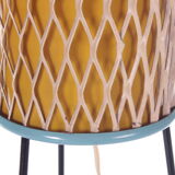Vintage rocket floor lamp by Josef Hurka Napako, 1950s