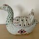 Italian porcelain bird candy box from the 70s