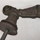 Cast iron door handle