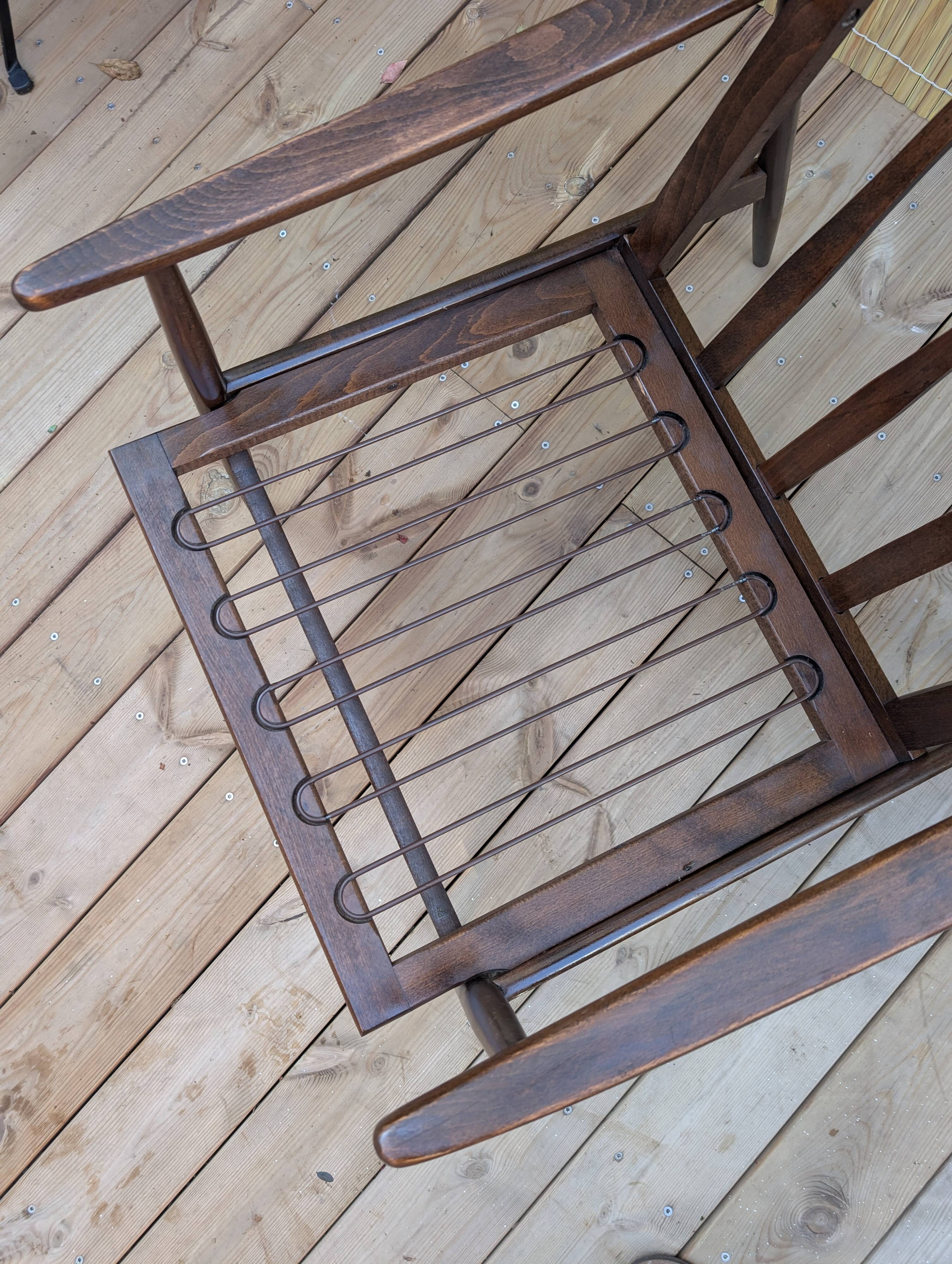 Fauteuil scandinave années 50/60