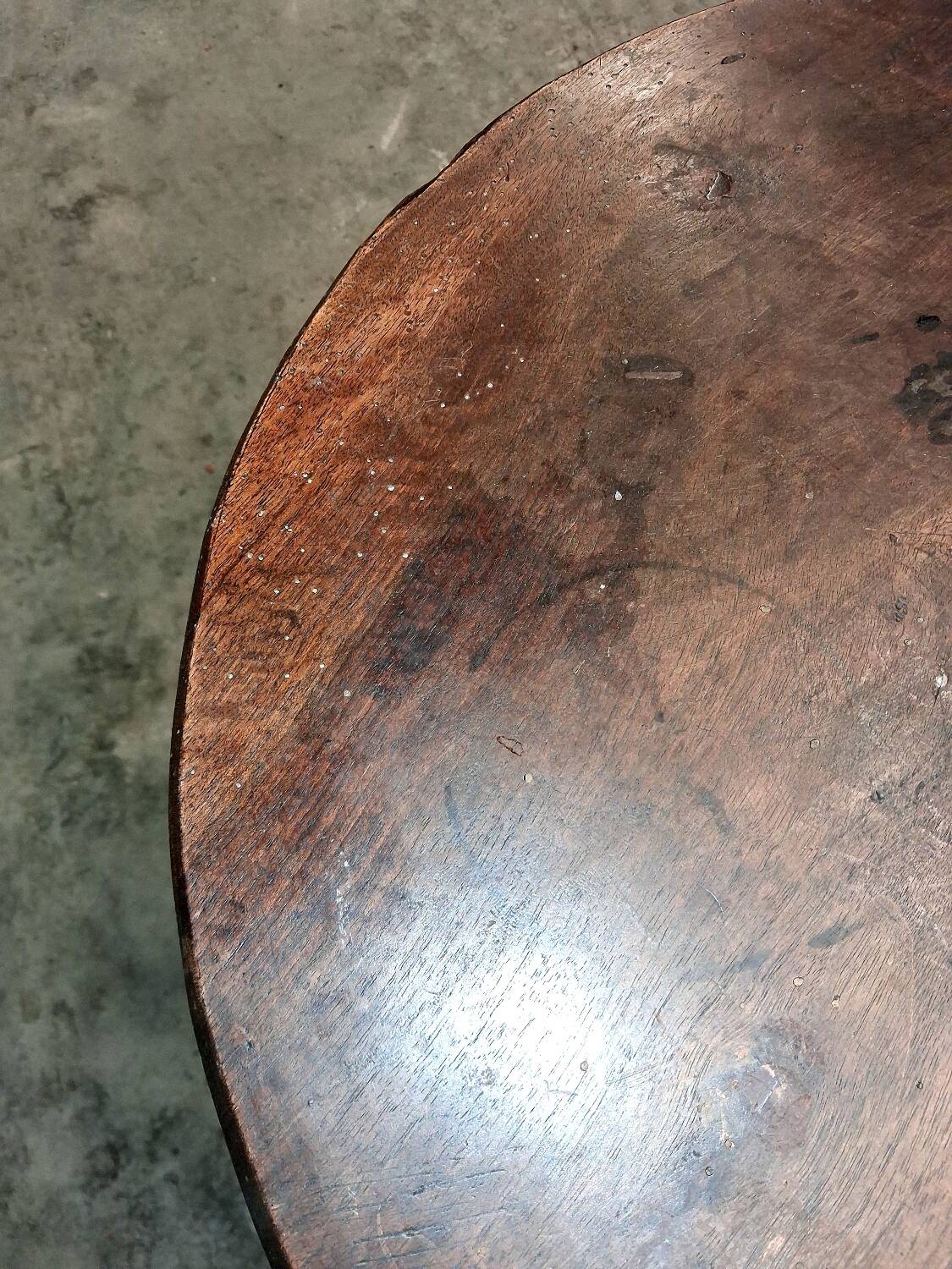 Authentic bistro guéridon table