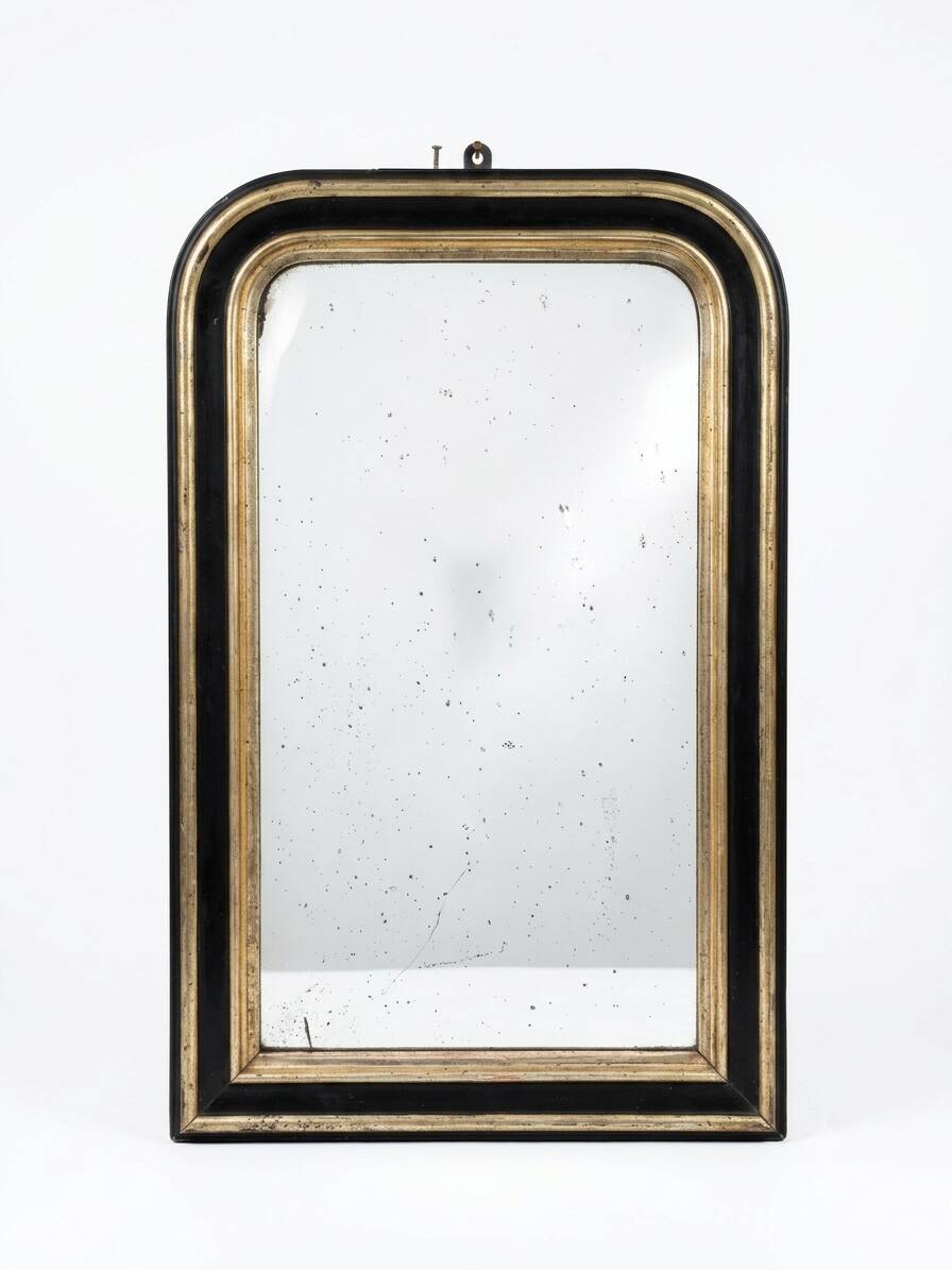 Miroir style Napoléon III du XIXème , 90×57cm