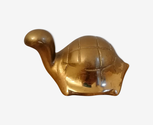 Tortue en laiton