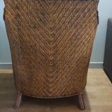 Braids colonial type armchairs