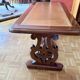 English coffee table in mahogany – Victorian legs circa 1880 – provenance