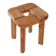 Vintage 1950s stool in pine by Olof Ottelin
