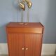 Vintage Shoe cabinet with storage locker on top