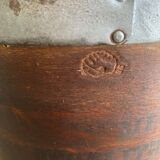 Poplar wood pot, circa 1900