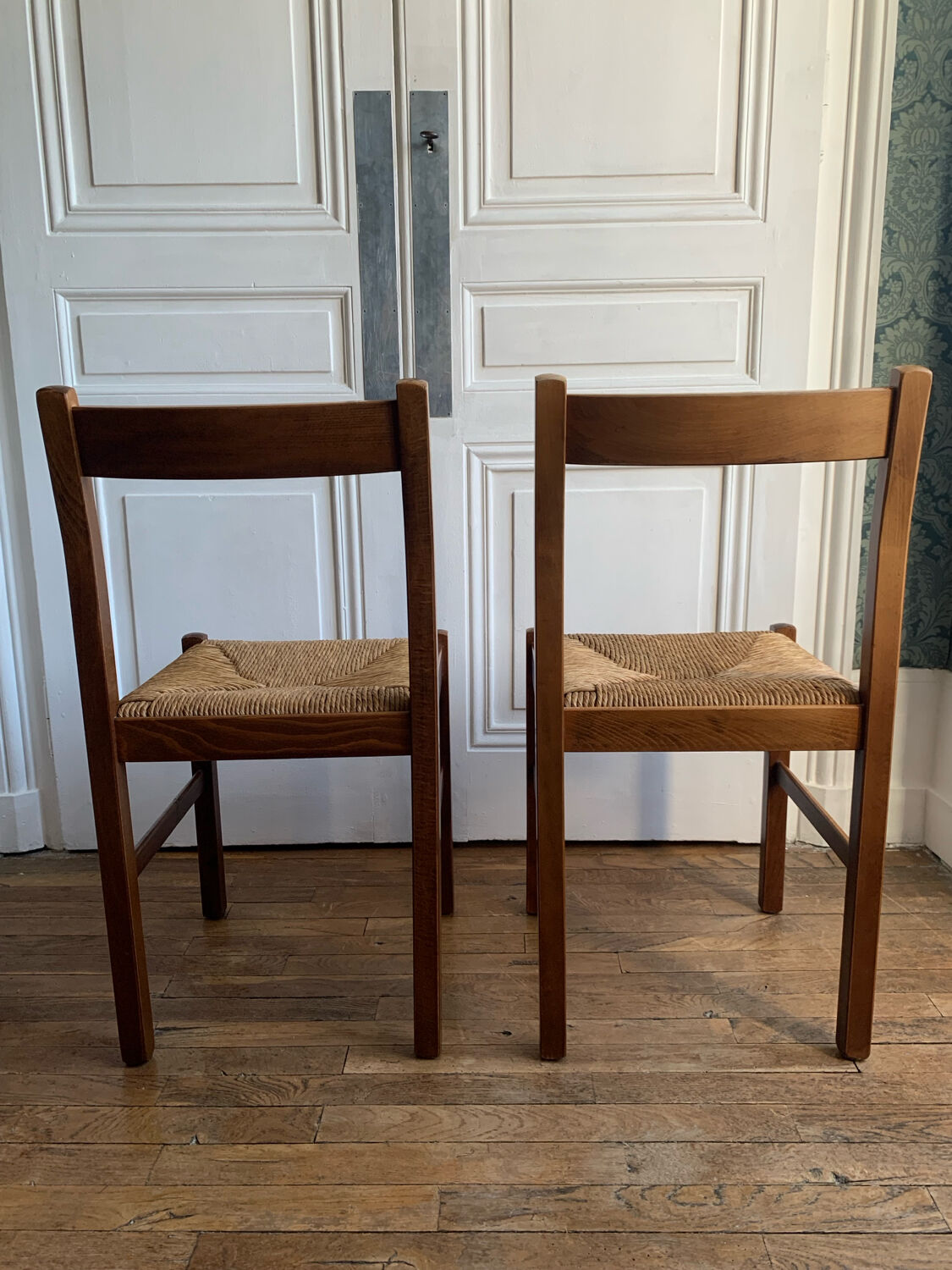 Paire de chaises Vintage