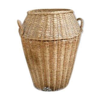 Panière en rotin