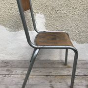Vintage vintage 70s adult school chair