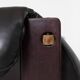 Percival Lafer loveseat Mp-97 in leather, Brazil, 1970s