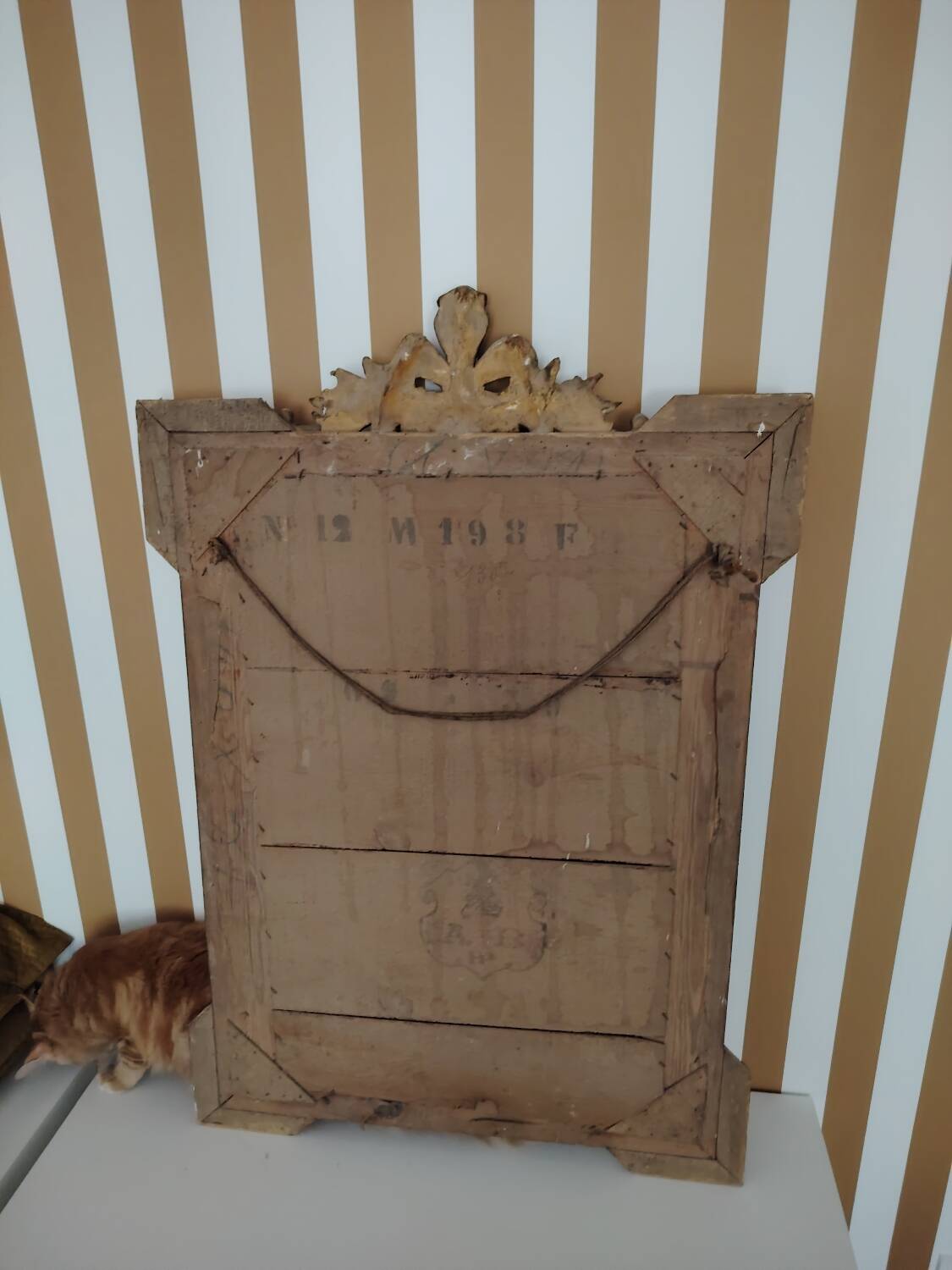 Antique mirror