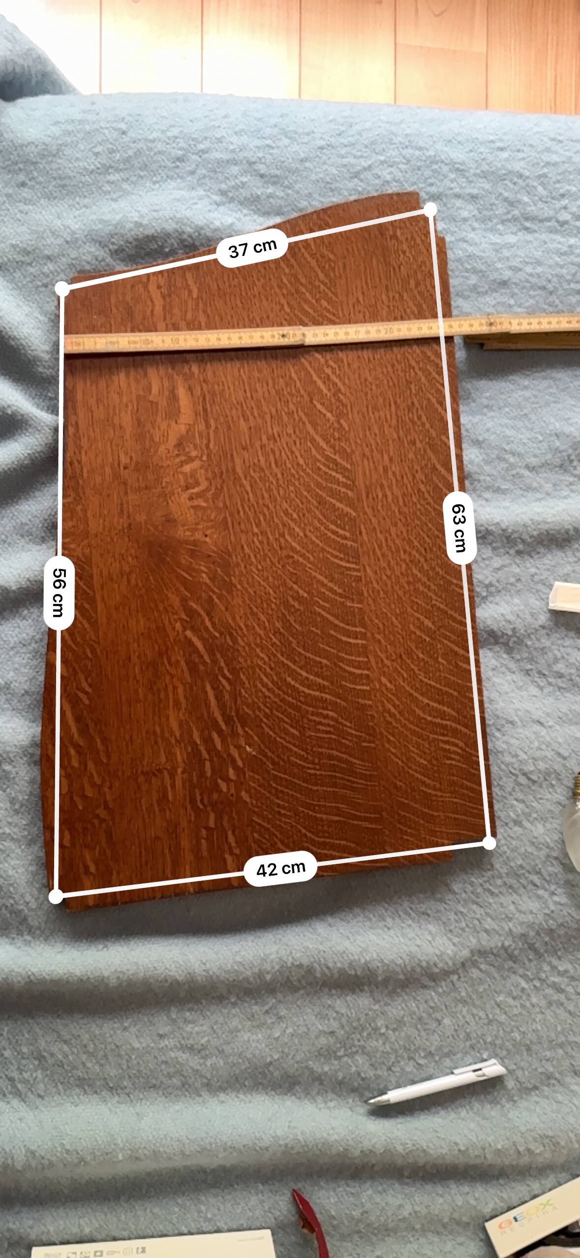 Rosewood 4-door wardrobe