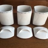 Lot of three spice pots