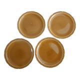 4 plates in Sarreguemines slip