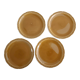 4 Sarreguemines earthenware plates