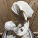 Italian marble bust of a woman/mother with her child