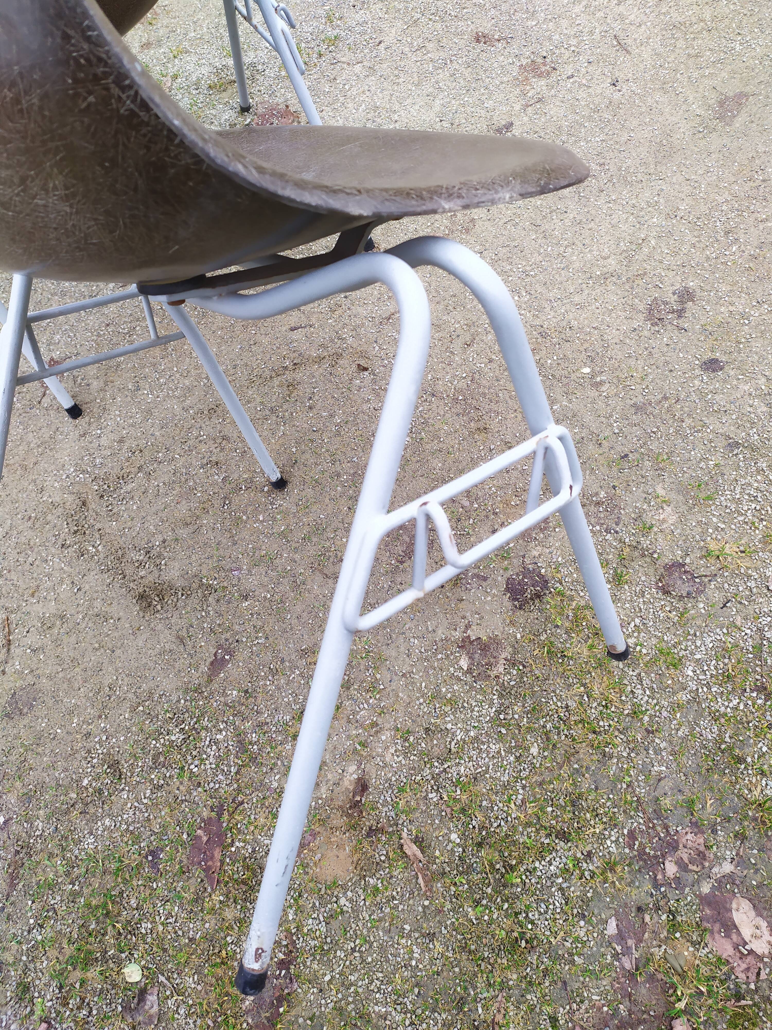 Charles and Ray Eames DSS chairs, Herman Miller, 50s-60s