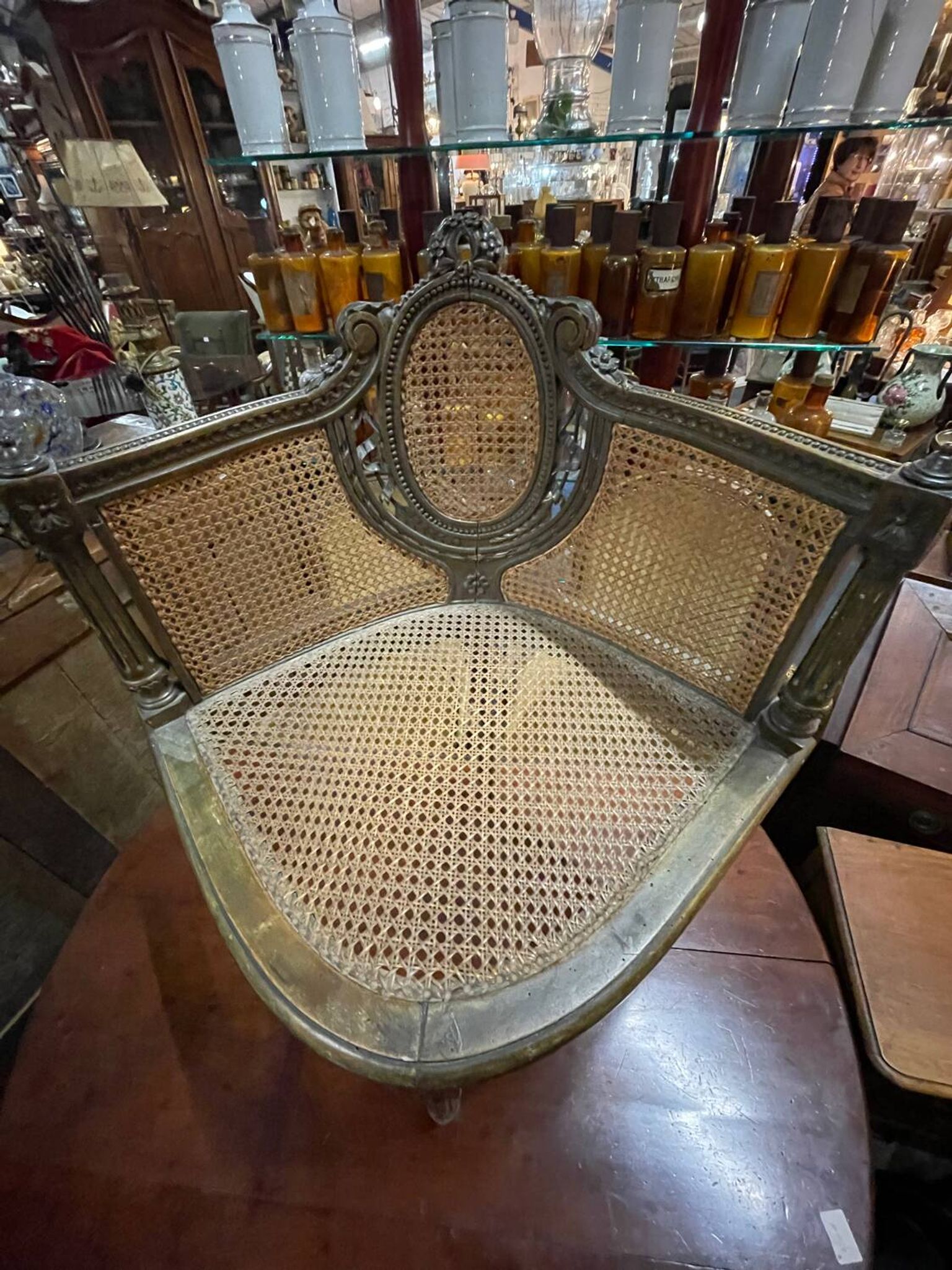 Louis XVI corner chair