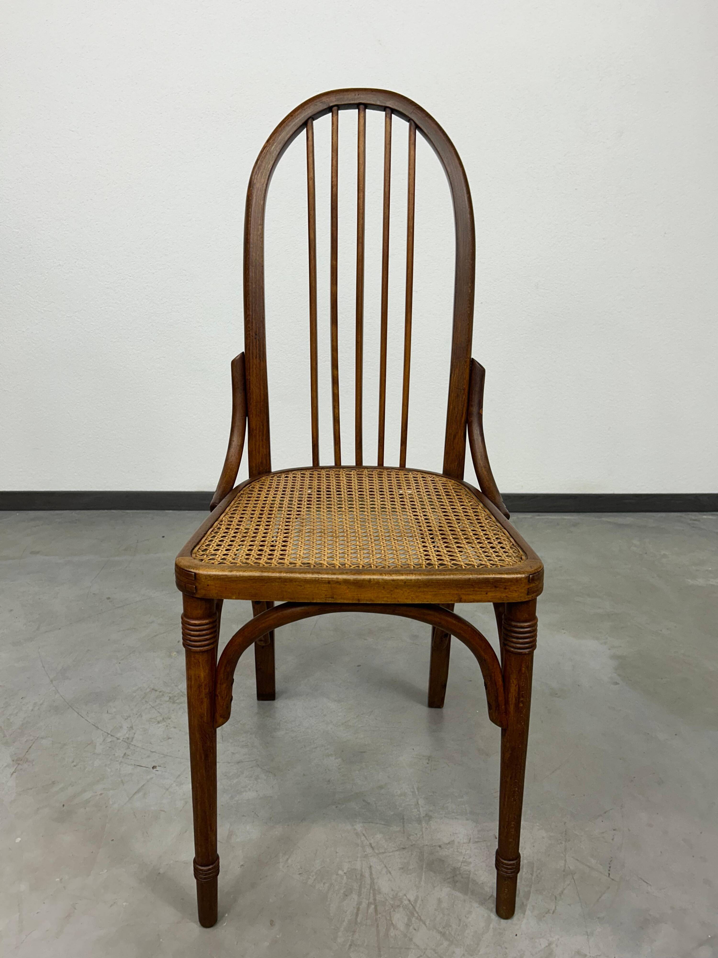 Dining chairs Secession N369A by Josef Hoffmann