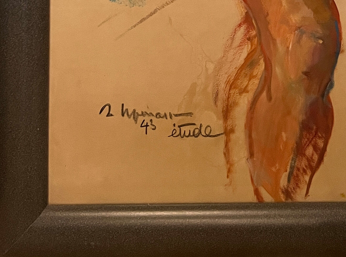 Painting by Raymond Espinasse