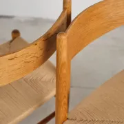 4 CH36 chairs in oak by Hans J. Wegner, Denmark, 1970s