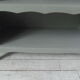 Small vintage library patinated green of grey wood tray
