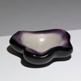 Large earthenware ashtray, pol chambost, 1960s