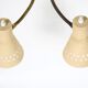 Italian wall lamp double flexible 1950