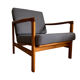 Set of two 1960s European armchairs