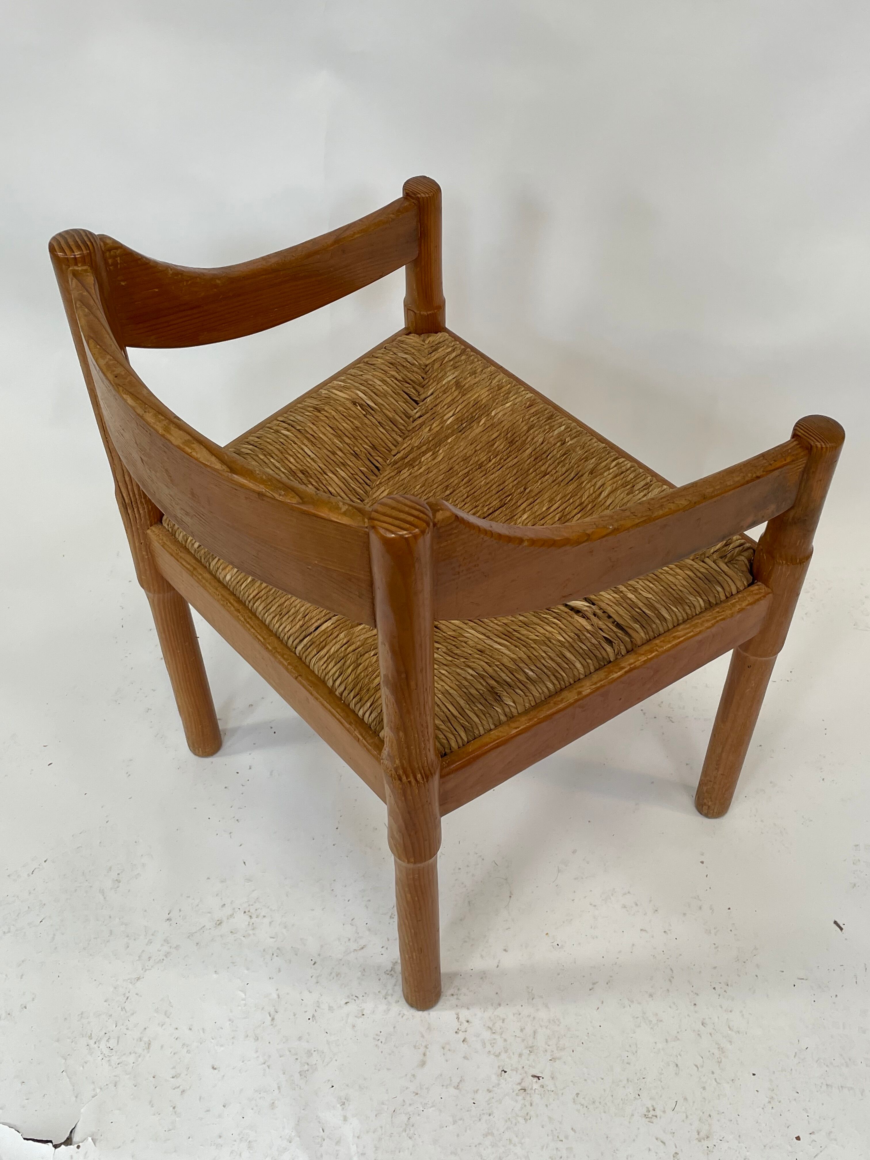 Carimate model chair 892 Vico Magistretti for Cassina