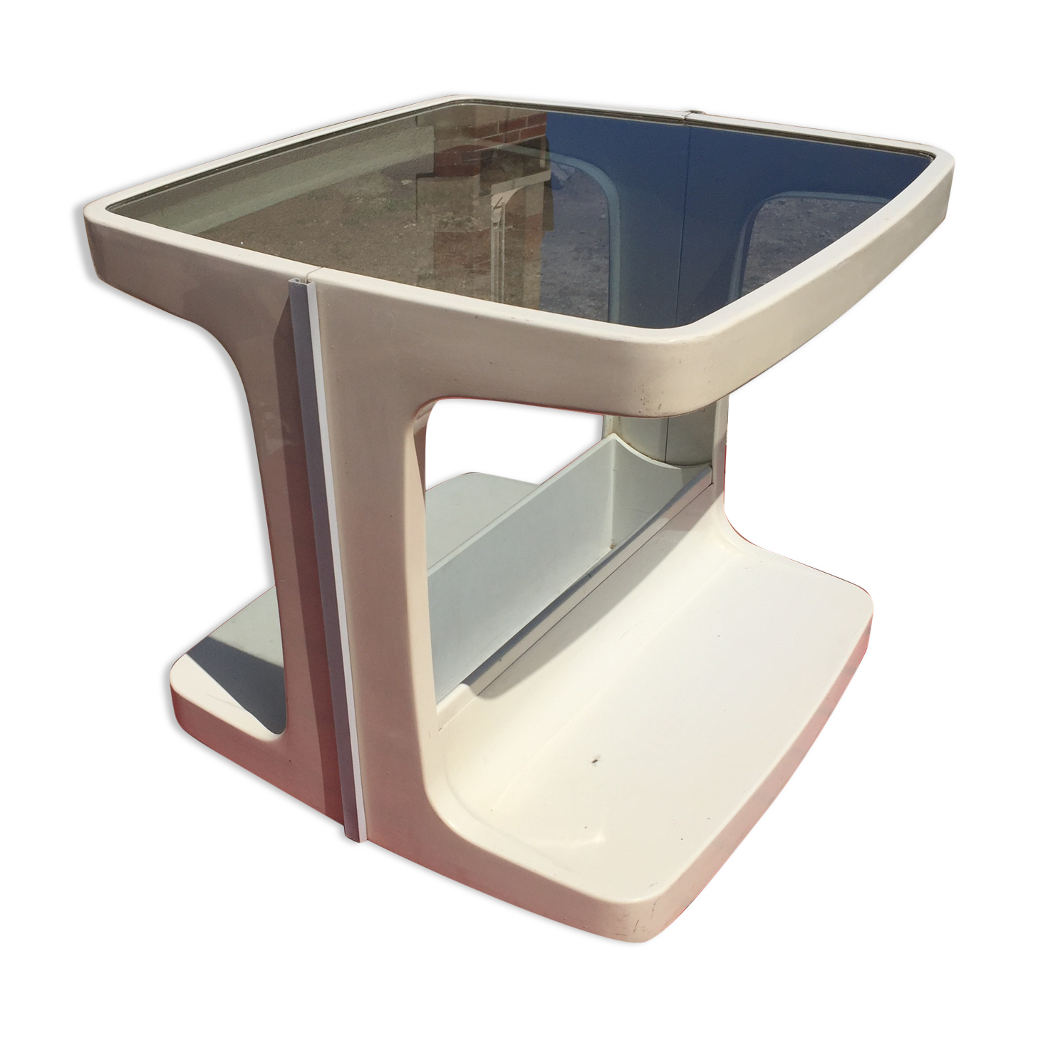 Coffee table bar Mar Held for Prisunic 70s