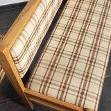 Pair of benches, corner benches, vintage