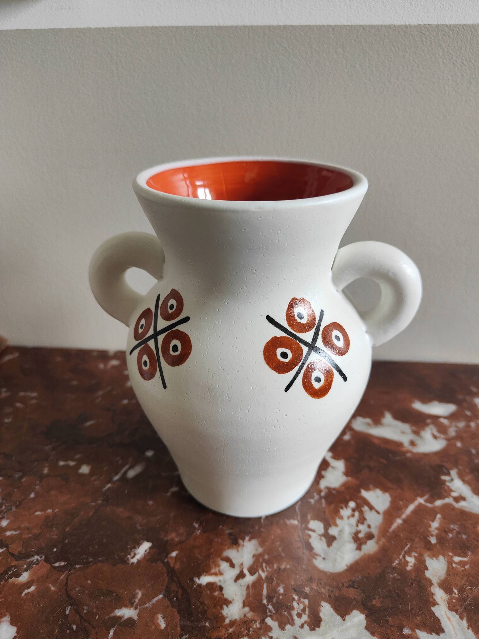 Pièce unique, Vase en céramique André Baud pour Vallauris, années 50-60