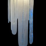 Pair of sconces " called murano waterfall " by carlo nason for mazzega