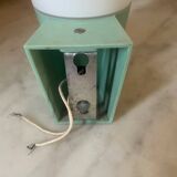 Opaline and Bakelite wall light from the 1950s.