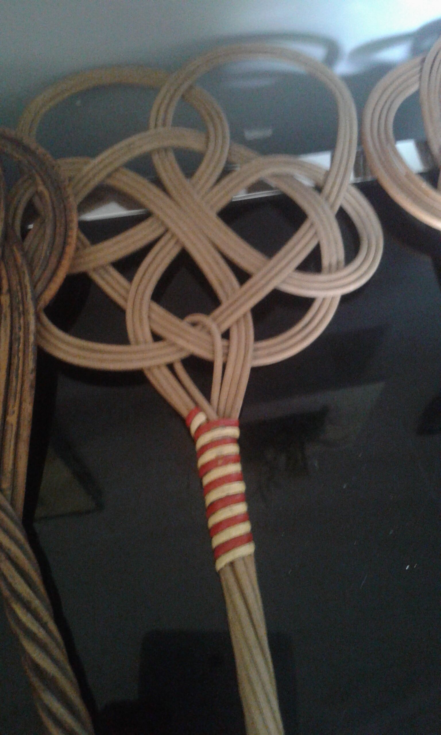 Set of tapes wicker carpet