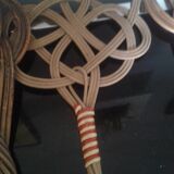 Set of tapes wicker carpet